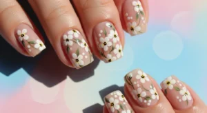 Floral Nail Art