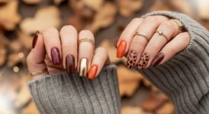 36 Fall Nail Ideas That Pop on Dark Skin