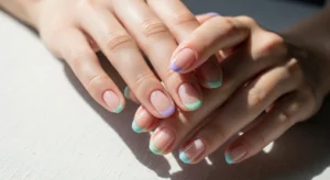 Pastel French Tips