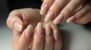 Nude Base with Thin Line Art