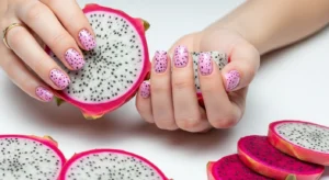 Dragon Fruit Nails