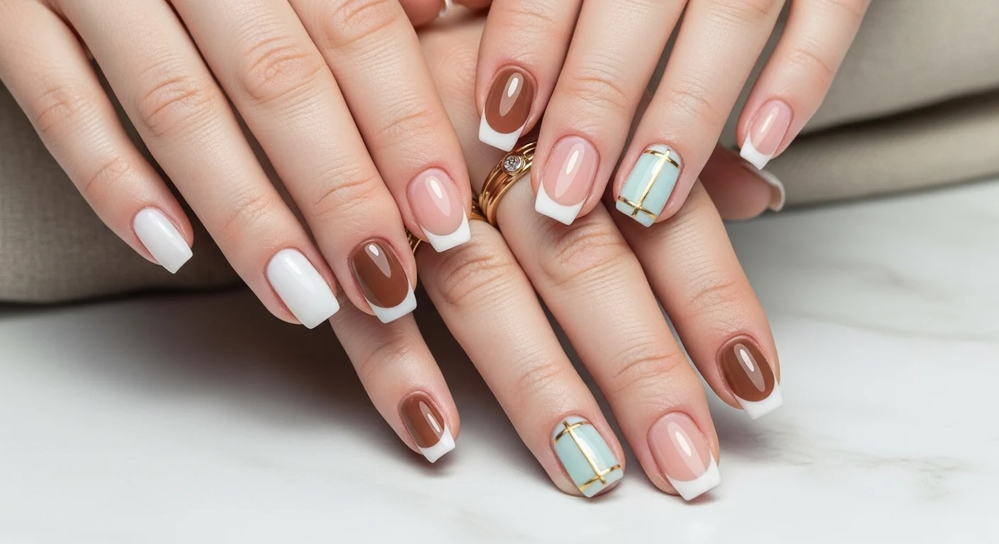“22 French Tip Nail Ideas”