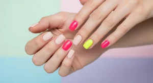 Neon Accent Nail