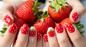 Strawberry Nails