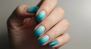 Soft Teal Ombre