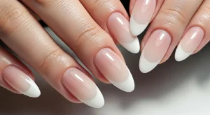 french fade nails
