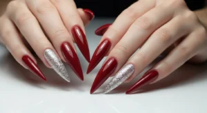 extra long stiletto nails for bold dramatic nail design styles