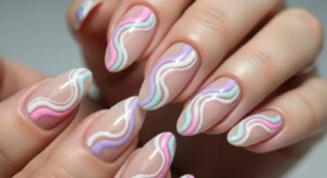 swirl nails