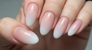 modern french tip nails