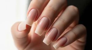 classic medium square nail shape for balanced and versatile manicure