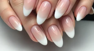french fade nails