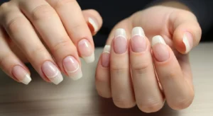 fiberglass nails providing strength and repair for damaged natural nails