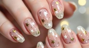 star nail design short