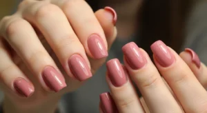 dip powder nails with strong and durable finish without UV curing