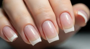 rounded square nail shape combining structure with comfort for daily wear