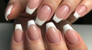 french tip nails