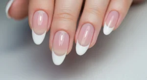 French tip nails for homecoming timeless nail design