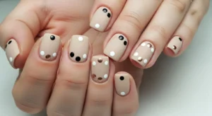 dot nail design