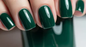 green nails