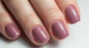 mauve nails