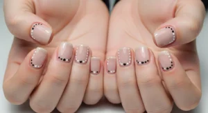 dot nail design