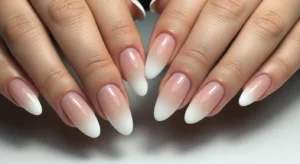 french fade nails