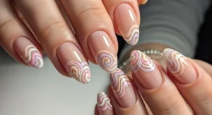 swirl nails