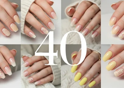 butter yellow nail ideas soft trendy manicure