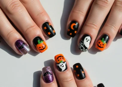 30 Halloween Nail Ideas That Look Spooky, Fun, and Creative