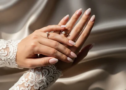 28 Wedding Nail Ideas That Feel Elegant, Romantic, and Timeless