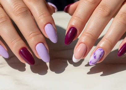 24 Purple Nail Ideas That Look Trendy, Chic, and Polished