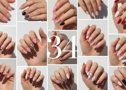34 nail painting ideas and designs including nude, pink, ombre, and minimalist nail art for everyday and trendy manicure inspiration